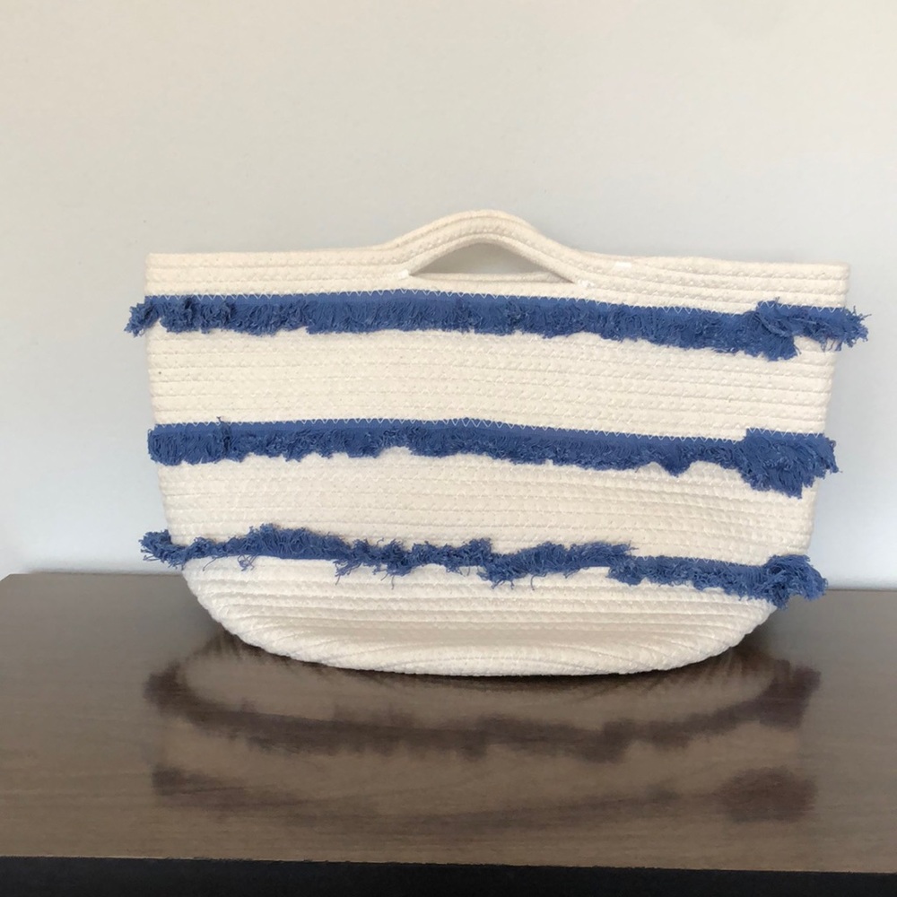 Woven Market Pool Beach Tote Bag